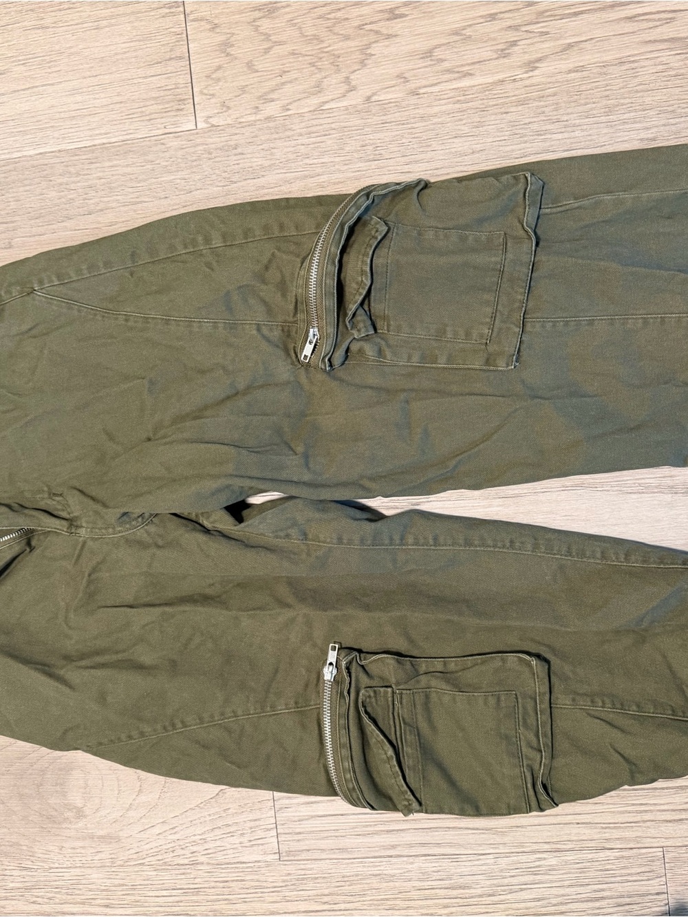 Olive Green Cargo Pants